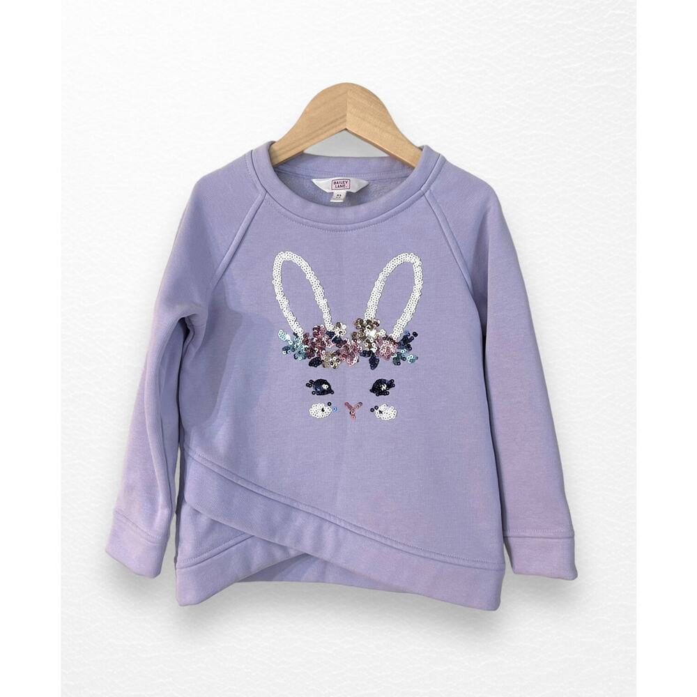 Bailey Lane Bunny Sweatshirt, Size 4/5